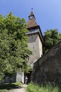 Turm der Kirchenburg von Biertan