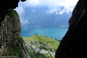 Ausblick zur Alp Laueli