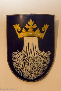 Das Wappen mit dem gekrönten Baum - Kronstadt