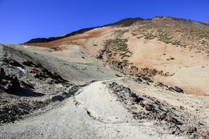 Blick vom Abzweig Richtung Teide