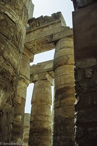 im Tempel von Karnak