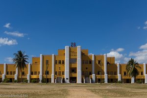 Blick auf die ehemalige Moncada-Kaserne in Santiago de Cuba