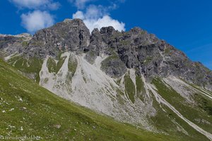 Blick vom Gemstelpass auf den Großen Widderstein
