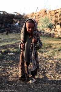 amharischer Junge in Äthiopien