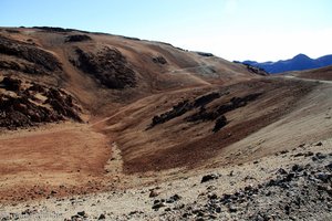 Landschaft unterhalb der Teide-Eier