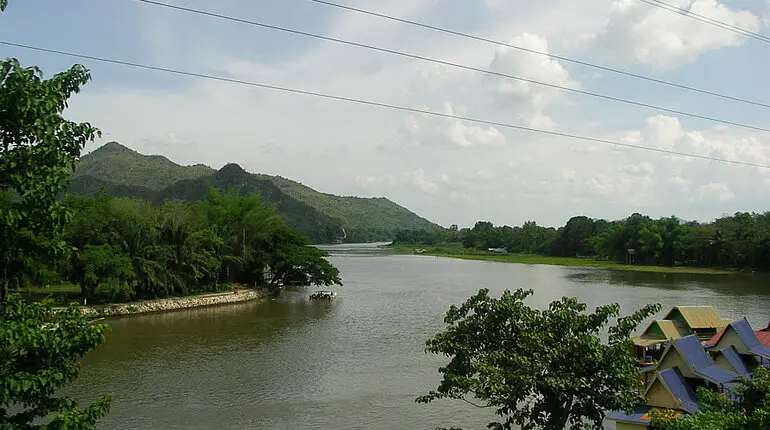 Kwai River in Thailand