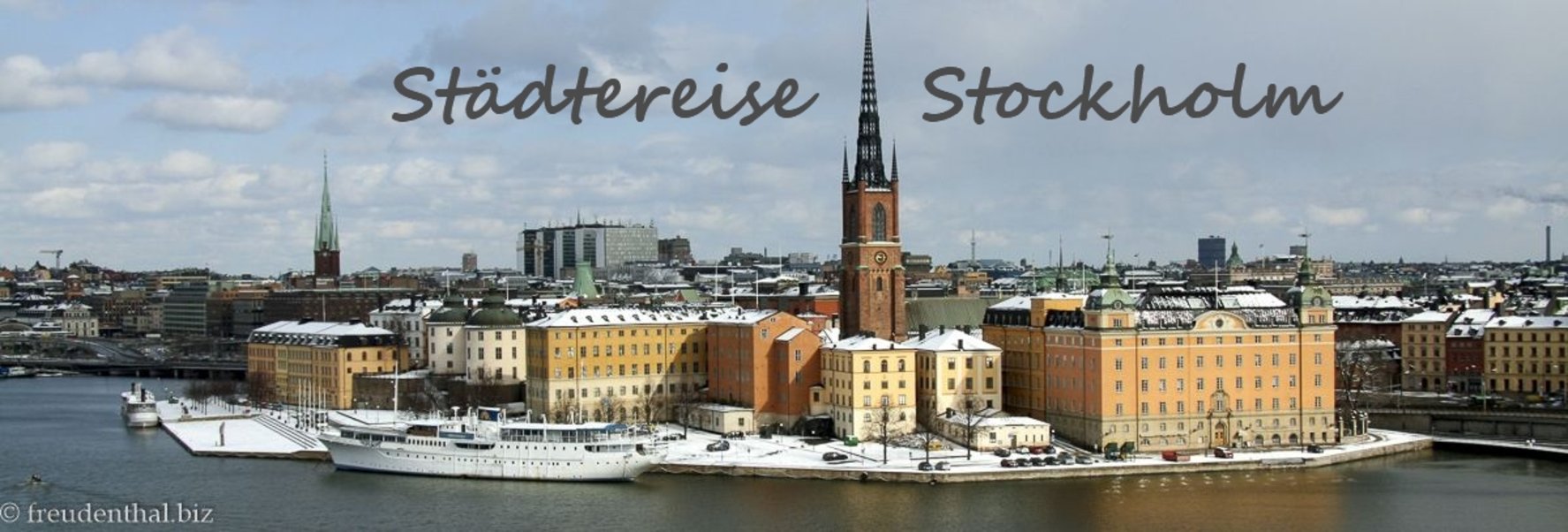 Städtereise nach Stockholm