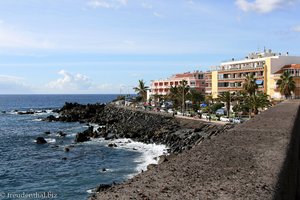 Felsiger Küstenabschnitt bei Playa de San Juan