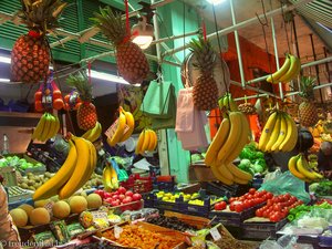 Südfrüchte in der Modiano-Markthalle