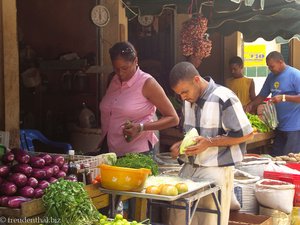 Gemüsemarkt in Higüey
