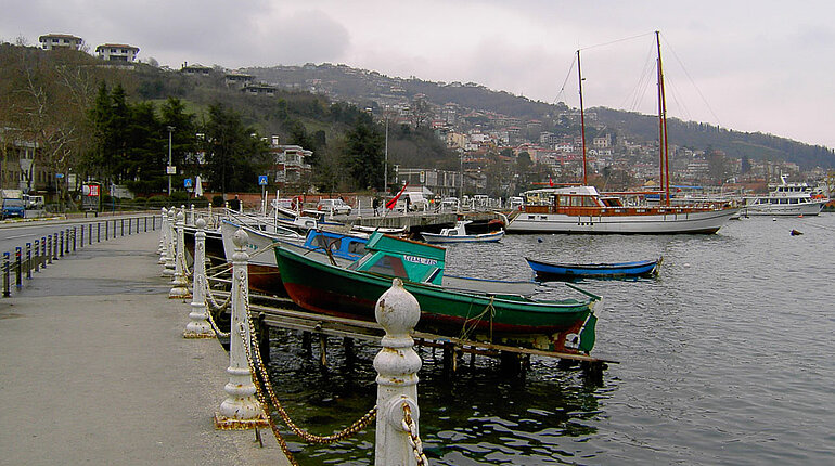 Hafen am Bosporus