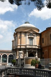 Dachterrasse der vatikanischen Museen