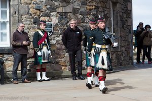 Wachablösung im Edinburgh Castle