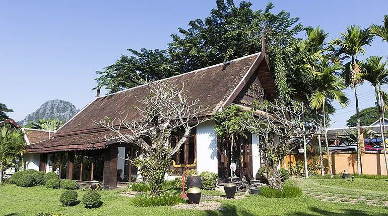 in der Villa Vang Vieng Riverside