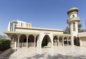 die Mosche beim Grabmal des Propheten Nabi Imran in Salalah