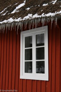 es ist Winter in Skansen
