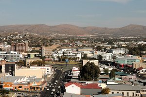 Blick über Windhoek