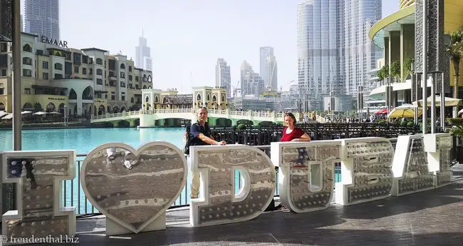 Anne und Lars in Dubai