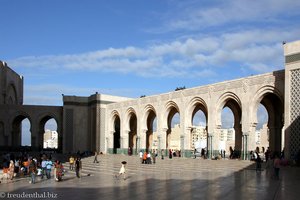 Innenhof der Moschee Hassan II.
