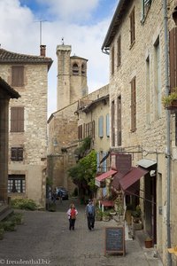 mittelalterliche Gasse in der Bastide von Cordes-sur-Ciel