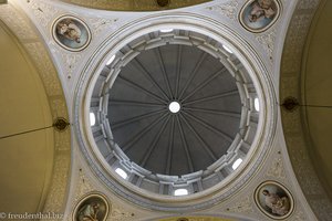 Die Kuppel der Kathedrale von Popayán stürzte beim Erdbeben ein.