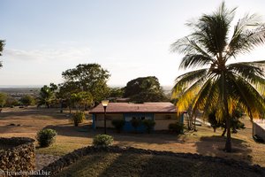 Ausblick von unserer Terrasse beim Hotel Las Cuevas in Trinidad