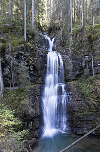 Wasserfall des Schwarzwasserbachs