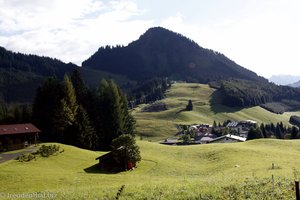 Berglandschaft bei Berwang, Lechtaler Alpen