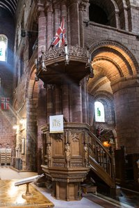 Kanzel der St. Magnus Kathedrale von Kirkwall