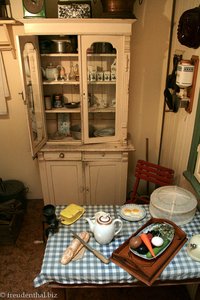 in der Kolonialzeit typische Küche im Swakopmund Museum