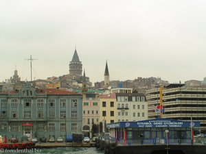 Bosporus vom Schiffdach aus