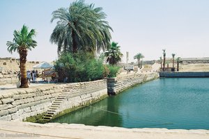Heiliger See im Tempel von Karnak