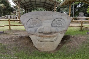 Figur der San-Agustín-Kultur Kolumbiens