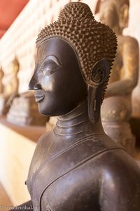 Buddhastatue im Wat Sisaket in Vientiane