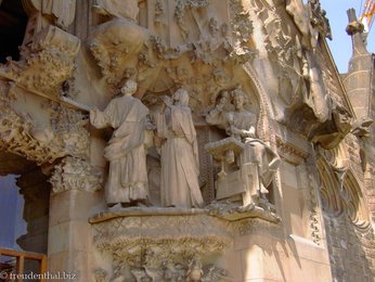 Statuen an der Sagrada Familia