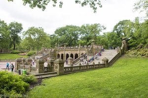 die Bethesda Terrace im Central Park von New York