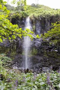 Wasserfall im Dschungel der Anse des Cascades