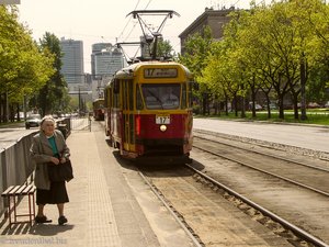 Straßenbahn in Warschau