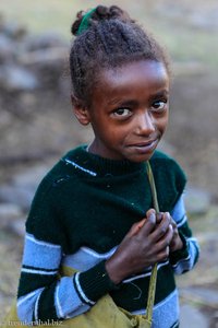 amharisches Mädchen in Äthiopien