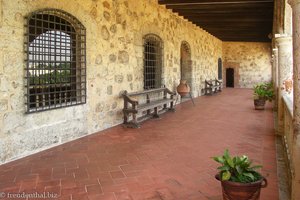 In den Gängen des Alcázar de Colon in Santo Domingo