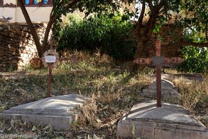Gräber beim Kloster Abba Aftse in Äthiopien