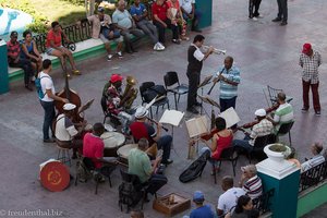 Musiker beim Parque Céspedes