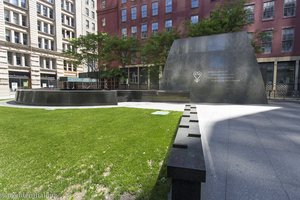 African Burial Ground National Monument in New York