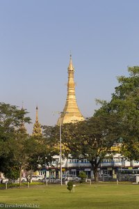die Sule Pagode in Yangon