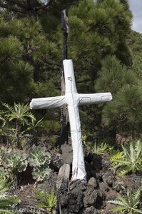 Kreuz des Vulkans San Martín