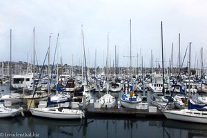 USA-Rundreise: Segelboote im Yachthafen von San Diego