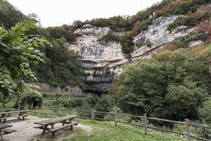 Picknickplatz bei der Grotte du Mas d'Azil