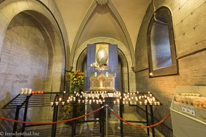 die Reliquie der Bernadette Soubirous in Lourdes
