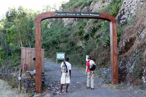Eingang in den Naturpark Serra Malagueta