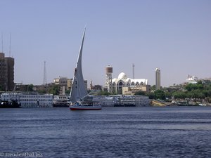 Felukenfahrt auf dem Nil bei Assuan